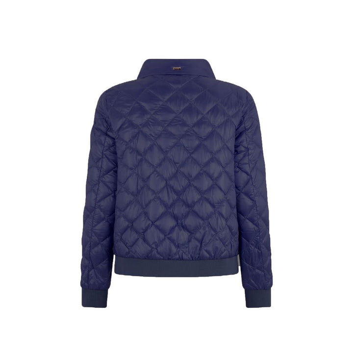 Herno Blue Polyamide Jackets And Coat