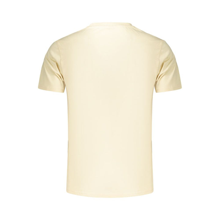 Rifle Beige Cotton Men's T-Shirt