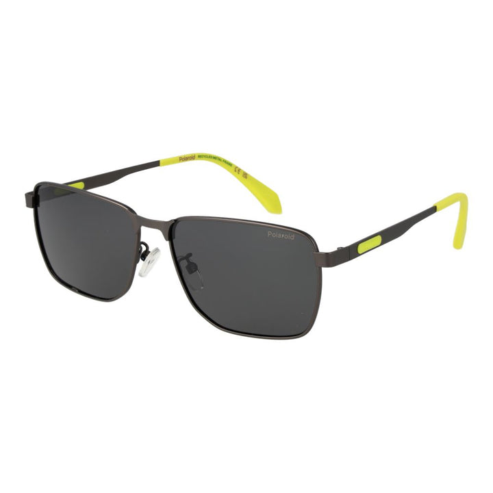 Polaroid Gray Metal Sunglasses