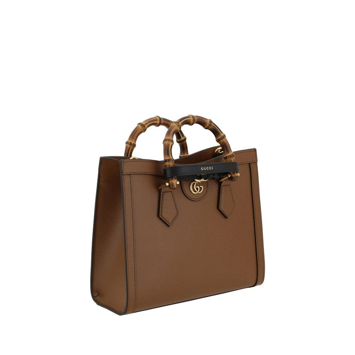 Gucci Brown Calf Leather Bos Taurus Shoulder Bag