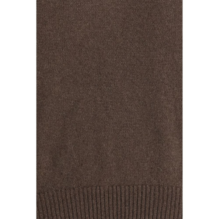 Khaite Brown Cashmere Sweater