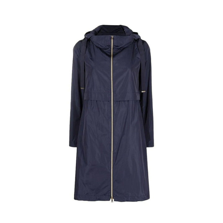 Herno Blue Polyester Coat