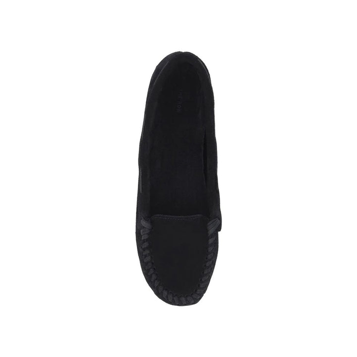 The Row Black Calfskin Flats