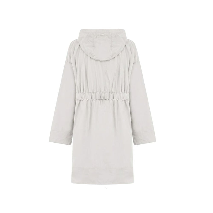 Herno Gray Elastane Coat