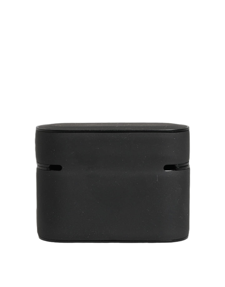 Dolce & Gabbana Case Black PVC Embossed Logo Flip Holder Women Airpods