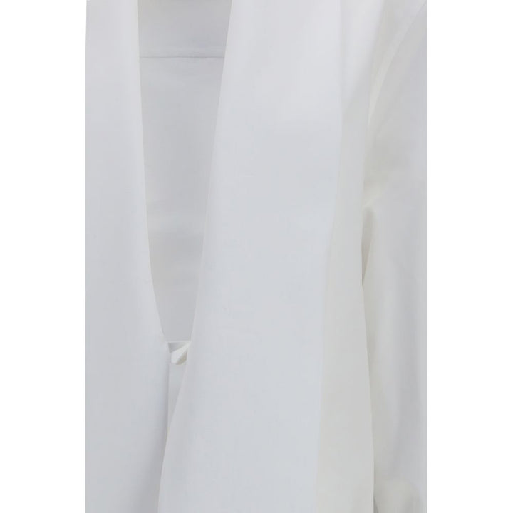 Saint Laurent White Cotton Dress Shirt