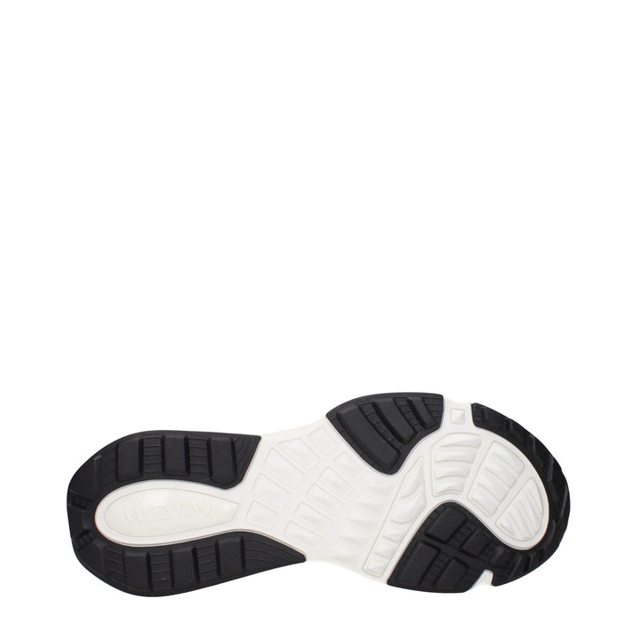 Valentino Garavani Black Fabric Athletic Sneakers