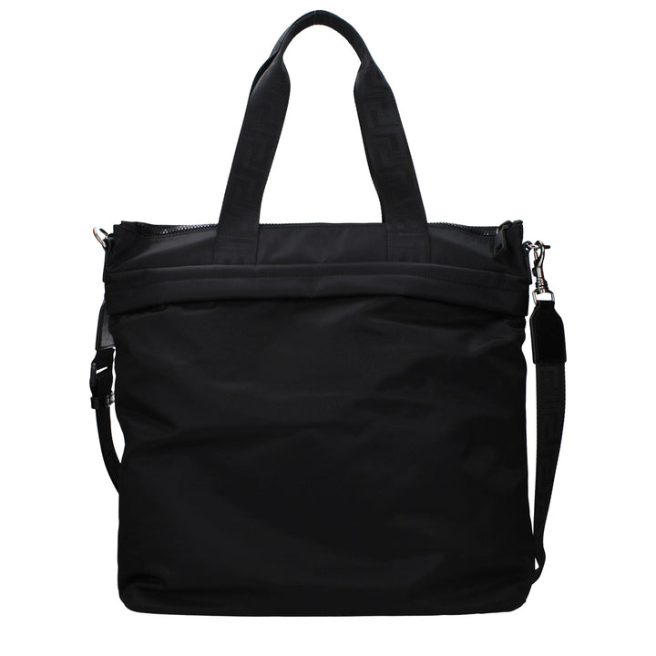 Versace Black Nylon Shoulder Bag