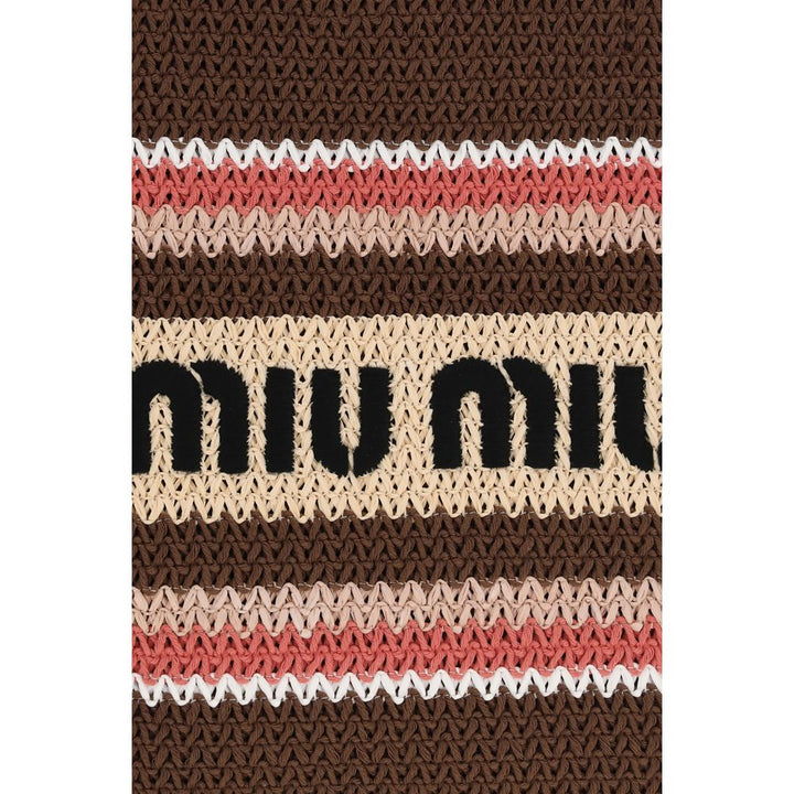 Miu Miu Multicolor Fabric Shoulder Bag