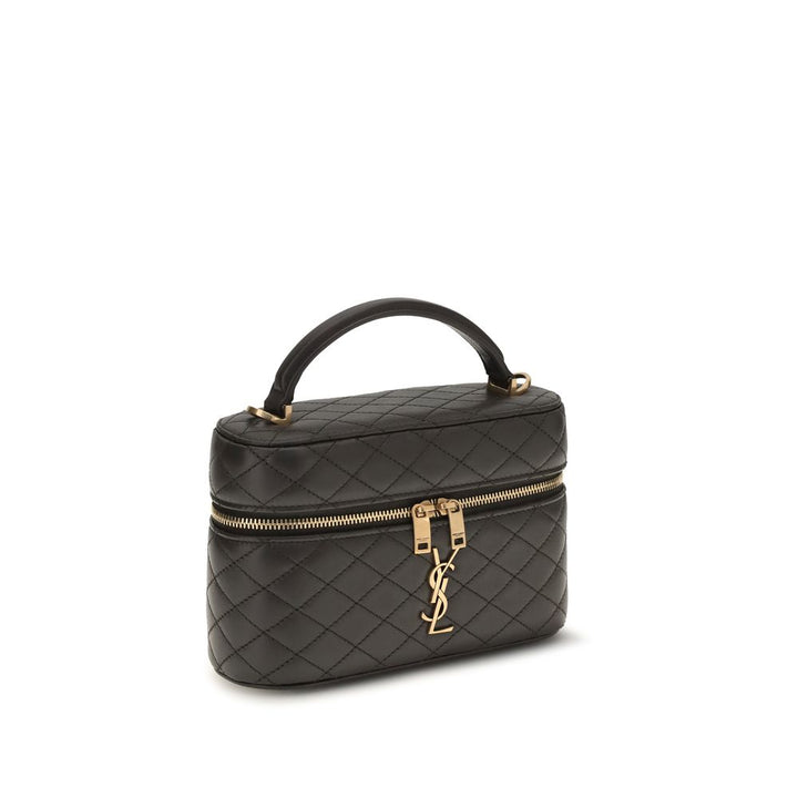 Saint Laurent Brown Calf Leather Bos Taurus Handbag