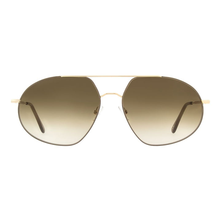 Andy Wolf Gold Metal Sunglasses