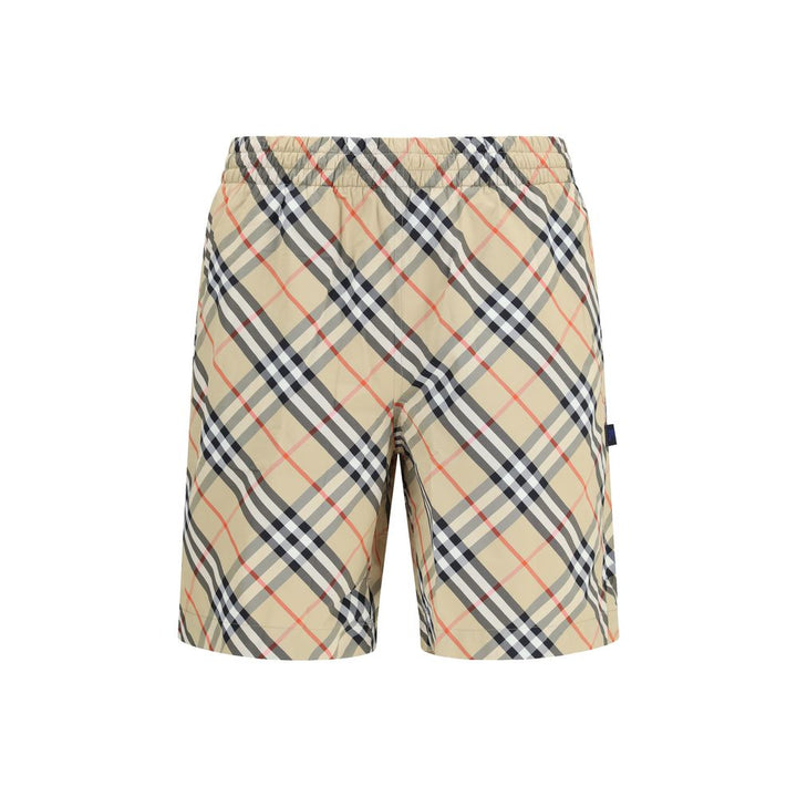 Burberry Beige Polyamide Swim Shorts