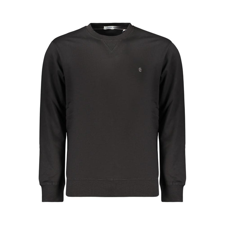 Coveri Moving Black Cotton Men's Sweatshirt