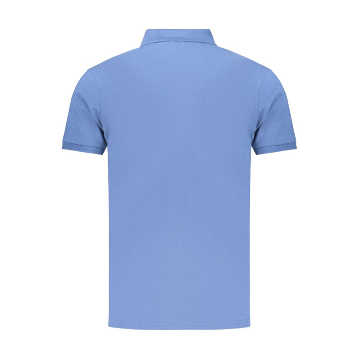 Coveri Moving Blue Cotton Men's Polo Shirt