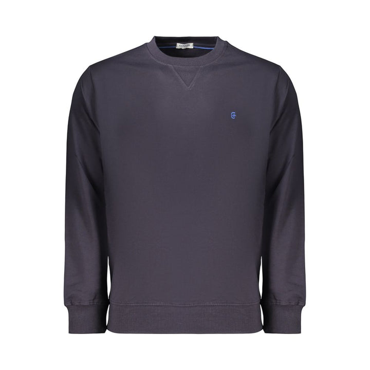 Coveri Moving Blue Cotton Men's Sweatshirt