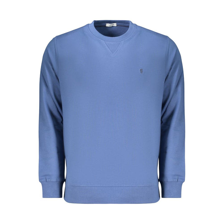 Coveri Moving Blue Cotton Men's Sweatshirt