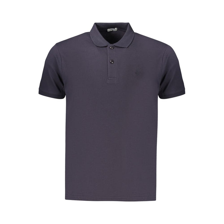 Coveri Moving Blue Cotton Men's Polo