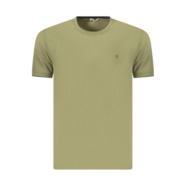 Coveri Moving Green Cotton Men's T-Shirt