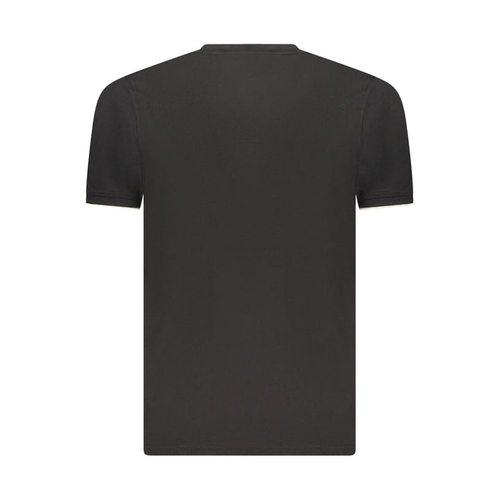 Coveri Moving Black Cotton Men's T-Shirt