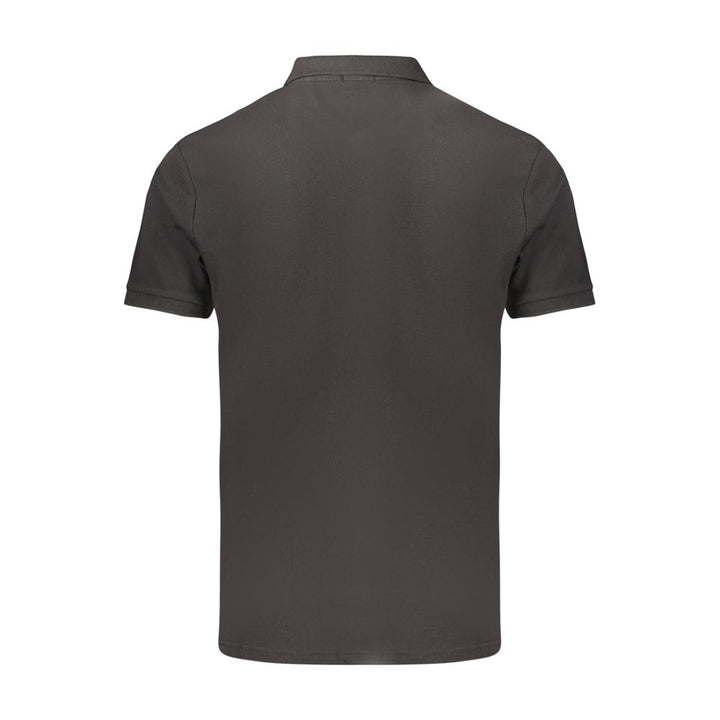 Coveri Moving Black Cotton Men's Polo Shirt