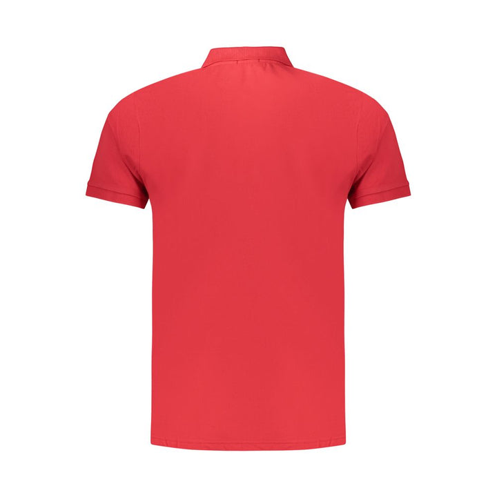 Coveri Moving Red Cotton Men's Polo