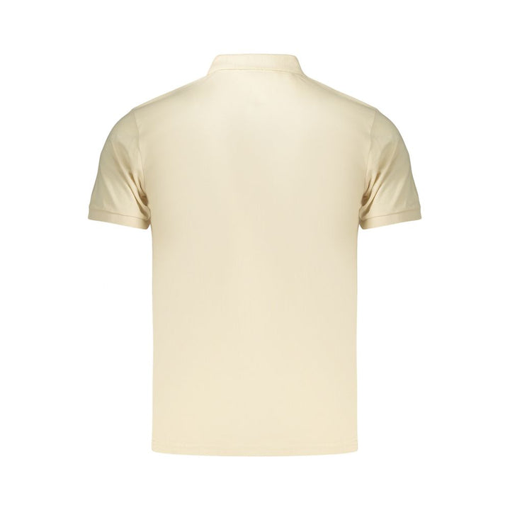 Coveri Moving Beige Cotton Men Polo