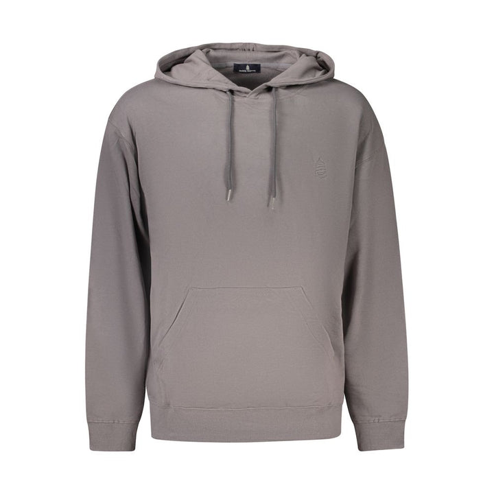 Marina Yachting Gray Cotton Mens Sweatshirt