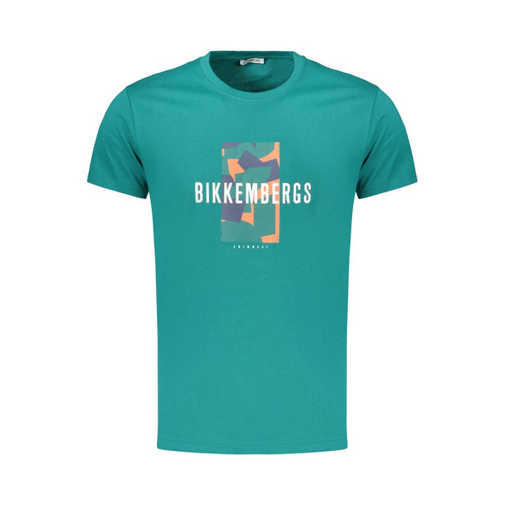Bikkembergs Verde Cotton Men's T-Shirt