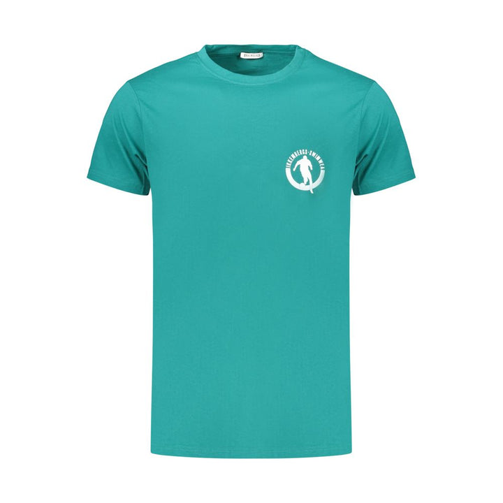 Bikkembergs Green Cotton Men's T-Shirt