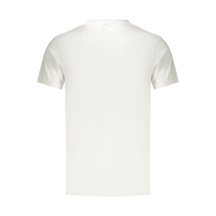 Bikkembergs White Cotton Men's T-Shirt