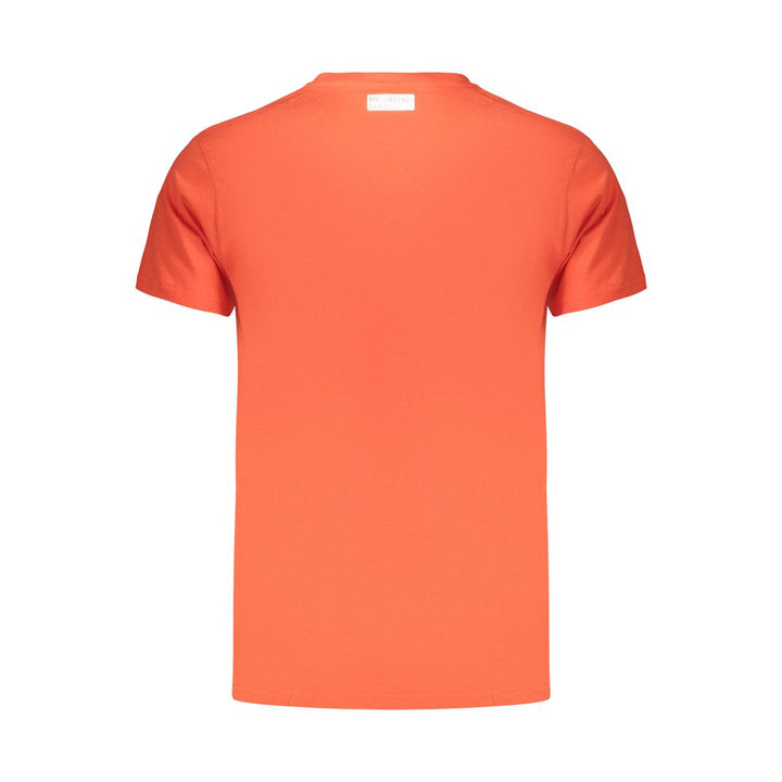 Bikkembergs Orange Cotton Men's T-Shirt
