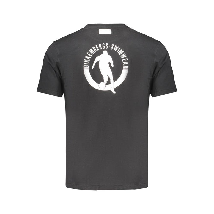 Bikkembergs Black Cotton Men's T-Shirt