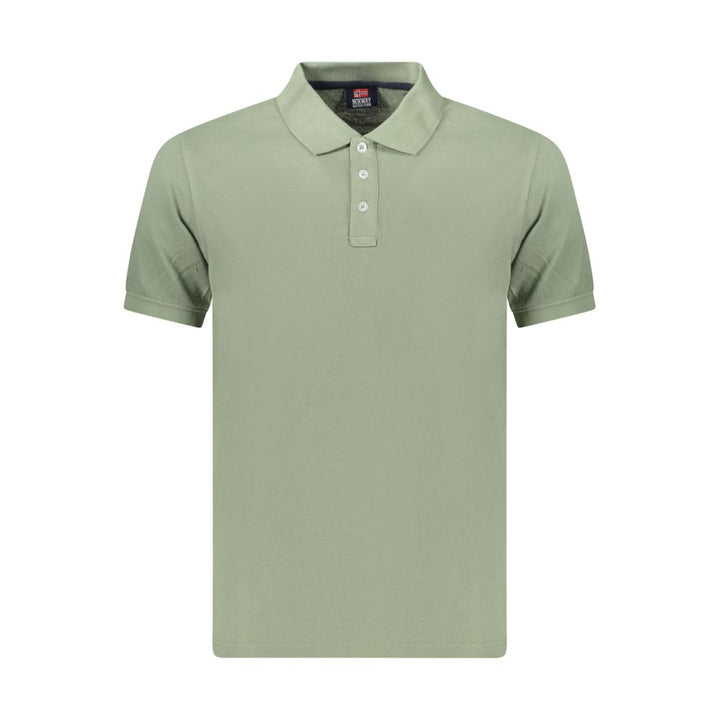 Norway 1963 Green Cotton Men's Polo