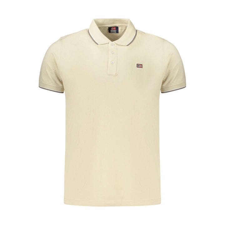 Norway 1963 Beige Cotton Men's Polo