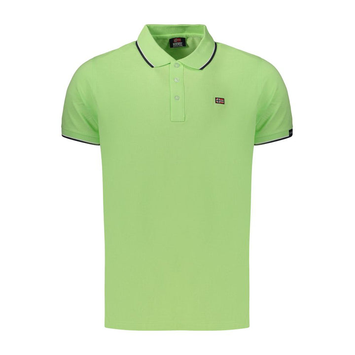 Norway 1963 Verde Cotton Men's Polo