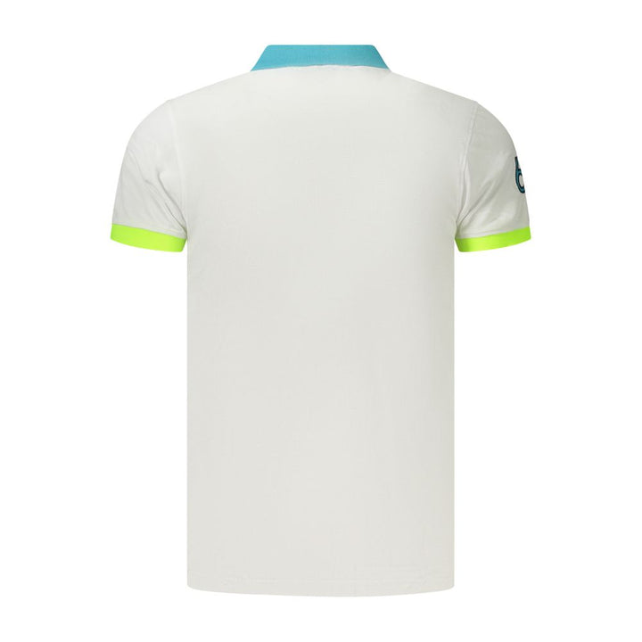 Norway 1963 Bianco Cotton Men's Polo