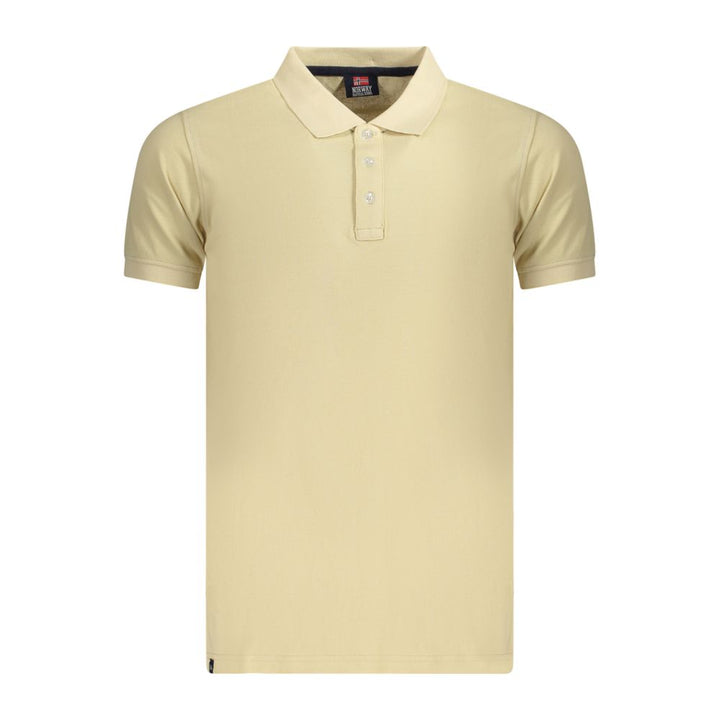 Norway 1963 Beige Cotton Men's Polo