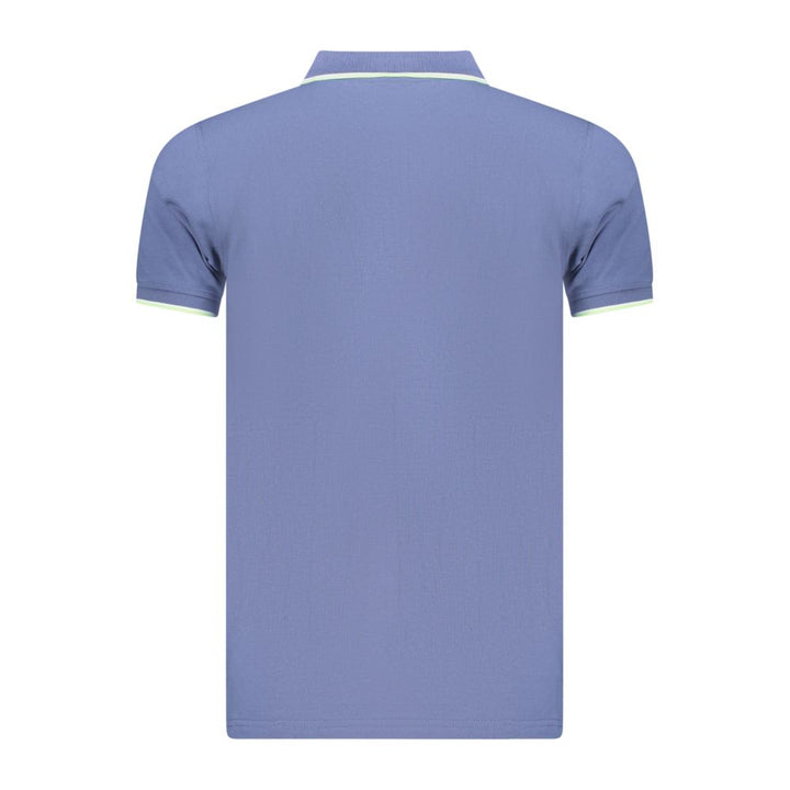 Norway 1963 Blue Cotton Men's Polo Shirt