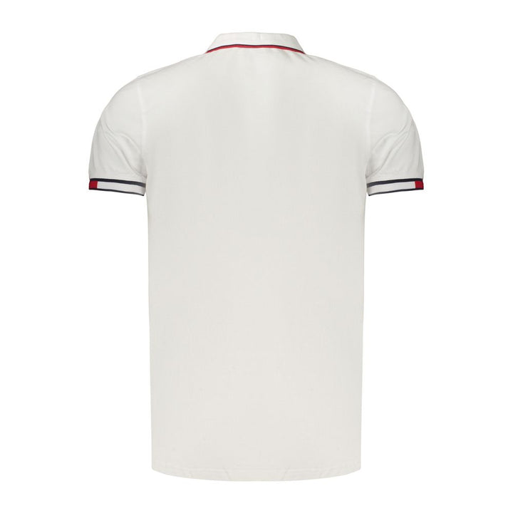 Norway 1963 White Cotton Men's Polo Shirt