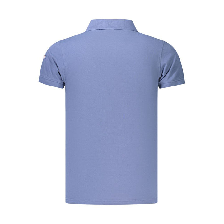 Norway 1963 Blue Cotton Men's Polo Shirt