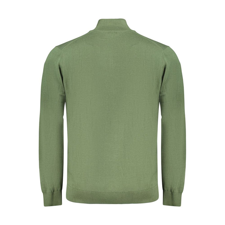 Norway 1963 Verde Cotton Men's Cardigan