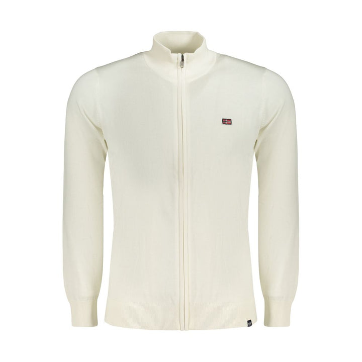 Norway 1963 White Cotton Men's Sweater