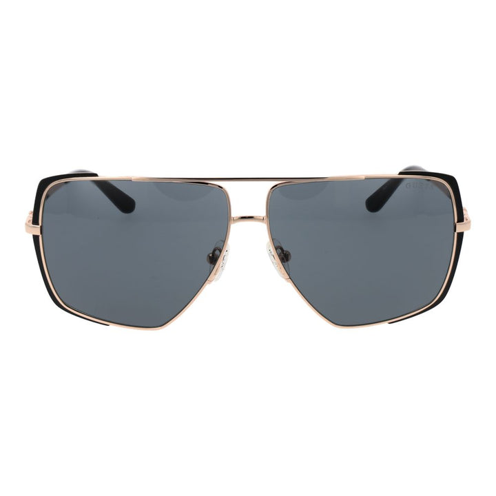 Guess Rose Gold Metal Sunglasses