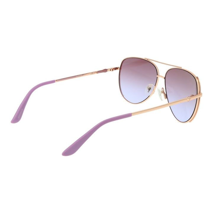 Guess Rose Gold Metal Sunglasses