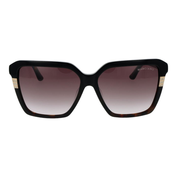 Marciano by Guess Black Acetate Sunglasses
