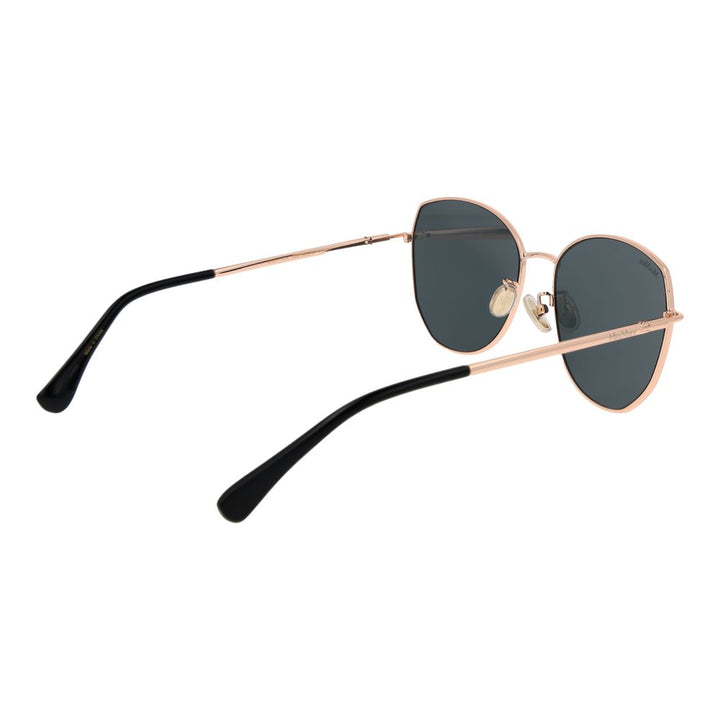 Max Mara Rose Gold Metal Sunglasses