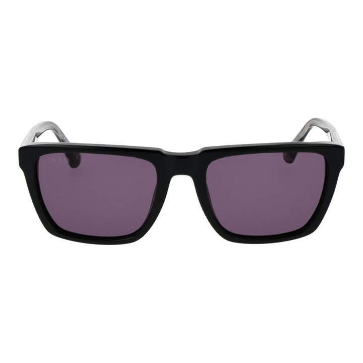 Web Black Acetate Sunglasses
