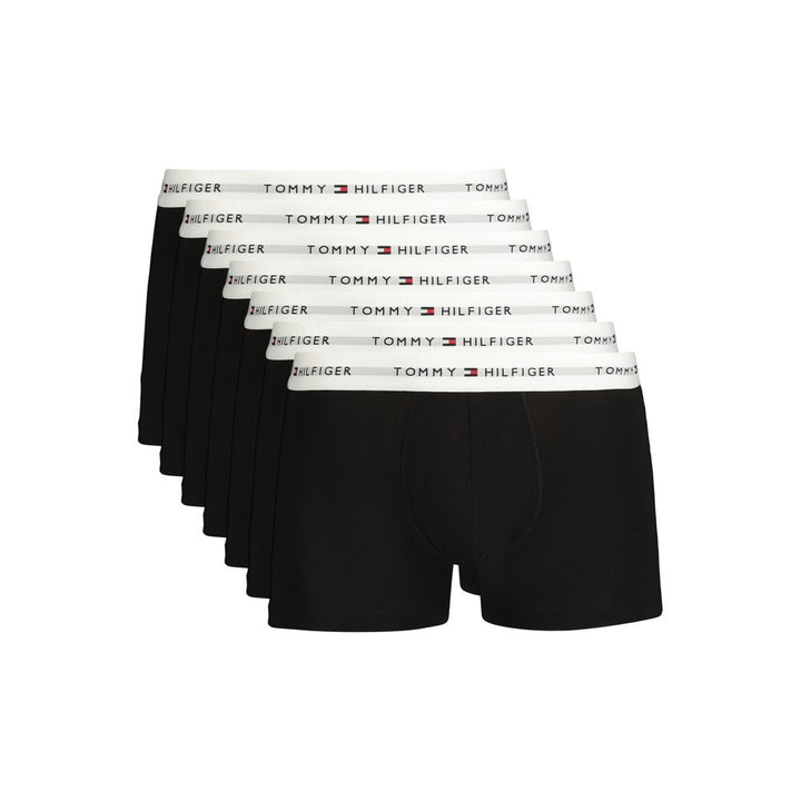 Tommy Hilfiger Black Cotton Mens Underwear