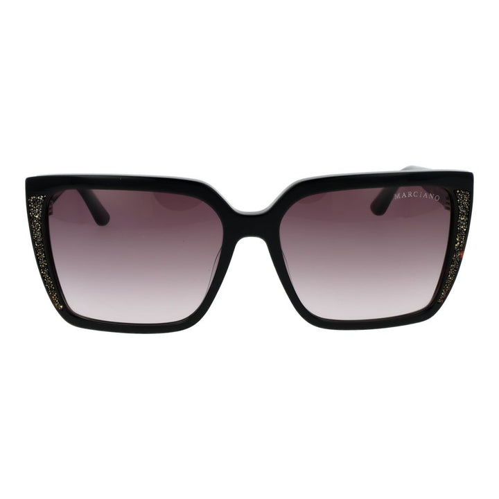 Marciano by Guess Black Acetate Sunglasses