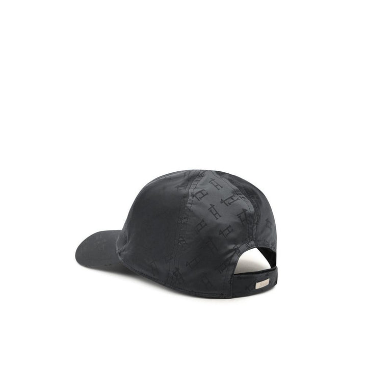 Herno Black Polyamide Cap (Baseball Hat)